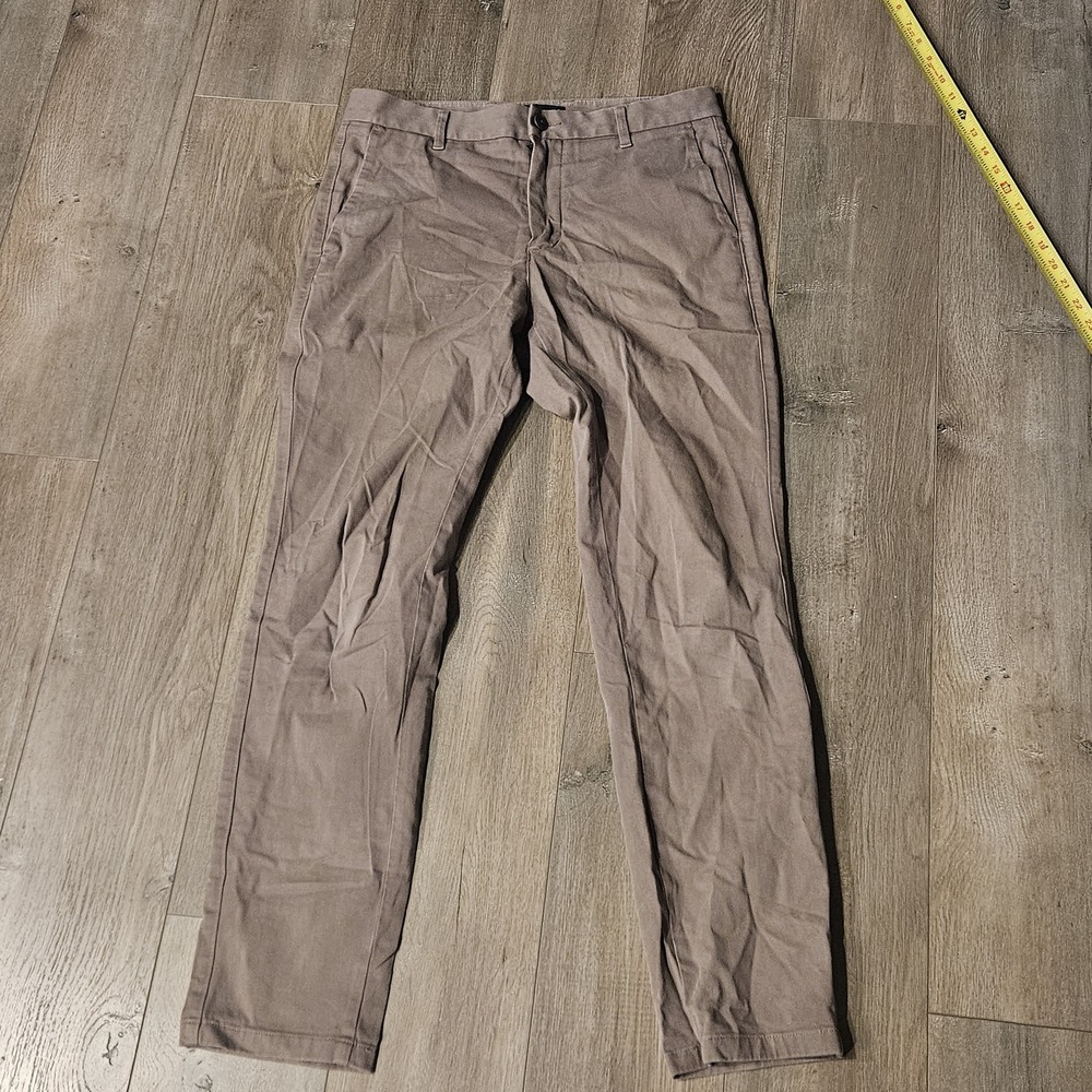 Everlane Uniform Pants Mens 31x30 Brown Slim Fit‎ Dress Pants